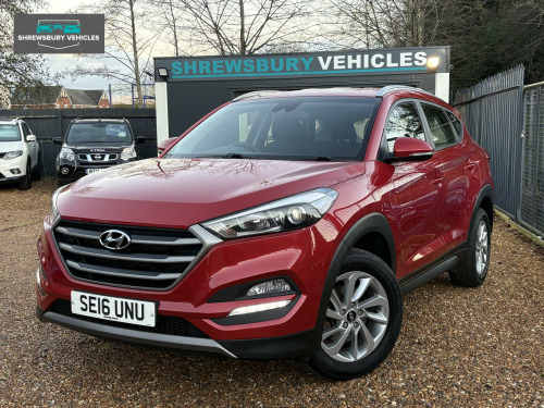 Hyundai Tucson  1.6 GDi Blue Drive SE Nav SUV 5dr Petrol Manual Euro 6 (s/s) (132 ps) 