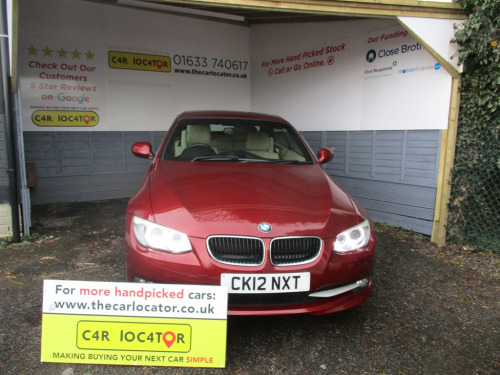 BMW 3 Series  2.0 SE Convertible 2dr Diesel Manual Euro 5 (s/s) (184 ps)