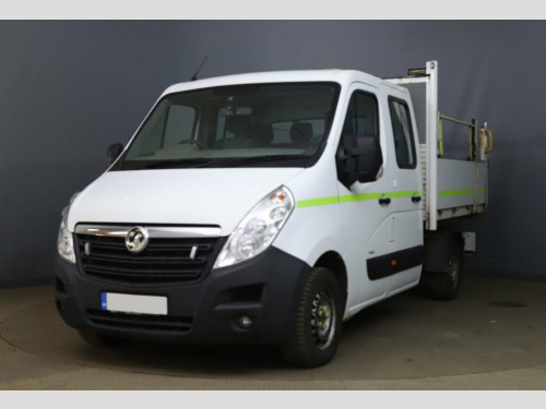 Vauxhall Movano  3500 Double Cab Tipper  FWD L2 H1 2.3CDTi Euro 6 (