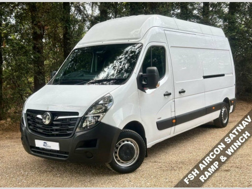 Vauxhall Movano  Edition 3500 L3 LWB H3 High Roof FWD 2.3CDTi BiTur