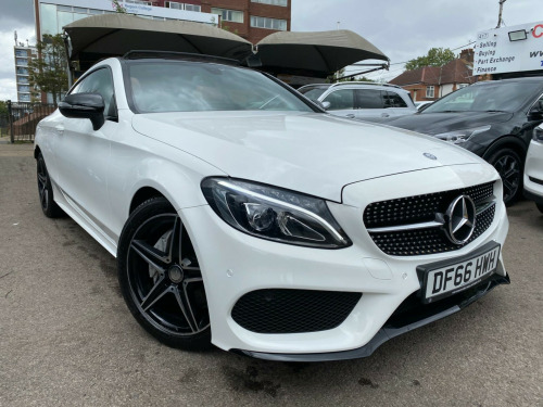 Mercedes-Benz C-Class C200 2.0 C200 AMG Line 7G-Tronic+ Euro 6 (s/s) 2dr