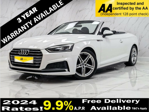 Audi A5  2.0 TFSI S LINE MHEV 2d 188 BHP ANDROID AUTO/APPLE