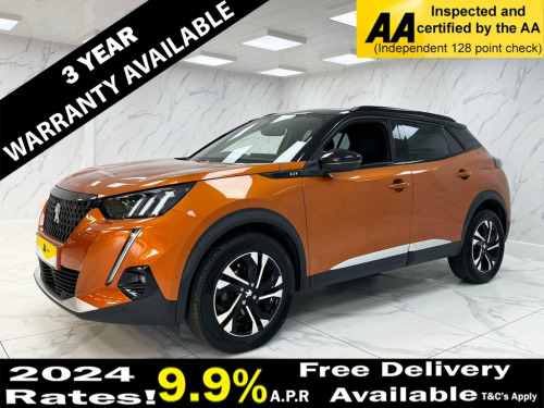 Peugeot 2008 Crossover  1.2 PURETECH S/S GT 5d 129 BHP ANDROID AUTO/ APPLE