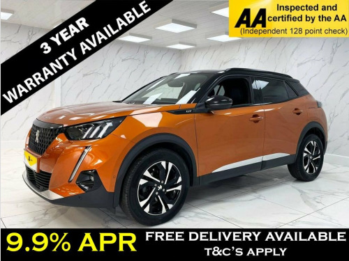 Peugeot 2008 Crossover  1.2 PURETECH S/S GT 5d 129 BHP ANDROID AUTO/ APPLE