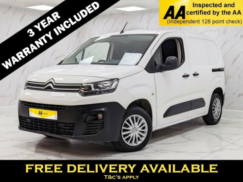 Citroen Berlingo  1.6 650 ENTERPRISE M BLUEHDI 74 BHP PLY LINED REAR