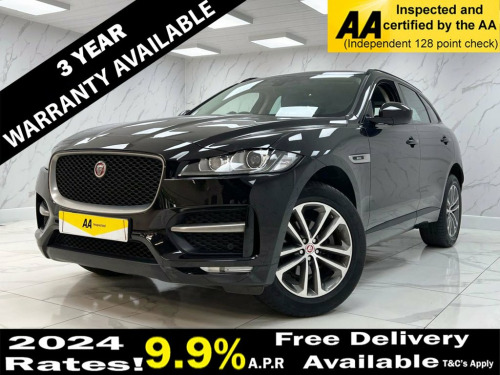 Jaguar F-PACE  2.0 R-SPORT AWD 5d 178 BHP ANDROID AUTO, FULL LEAT