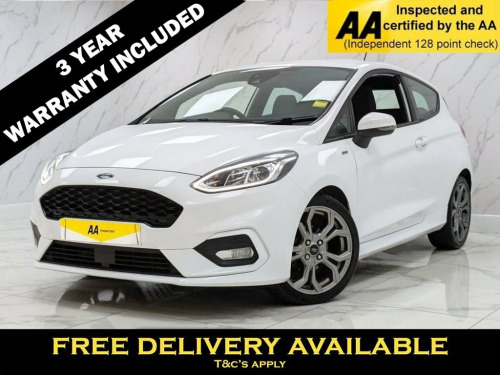 Ford Fiesta  1.0 ST-LINE 3d 124 BHP BLUETOOTH AUDIO, 17" W