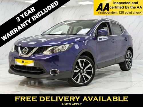 Nissan Qashqai  1.5 DCI TEKNA 5d 108 BHP 6SP ECO DIESEL HATCH SERV