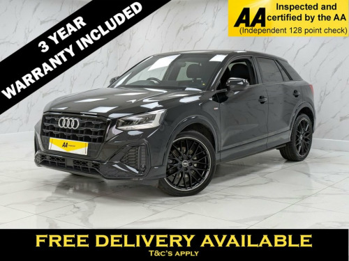 Audi Q2  1.5 TFSI S LINE BLACK EDITION 5d 148 BHP BLACK PAC