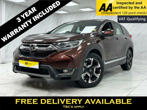 Honda CR-V  1.5 I-VTEC SE 5d 170 BHP 6SP ESTATE 3 YEAR WARRANT