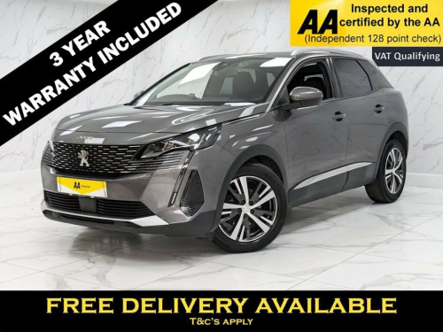 Peugeot 3008 Crossover  1.2 PURETECH S/S ALLURE PREMIUM 5d 129 BHP 6SP HAT