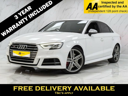 Audi A3  2.0 S3 TFSI QUATTRO 4d 296 BHP 7SP AUTO SALOON 1FO