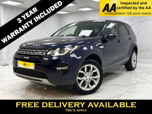 Land Rover Discovery Sport  2.2 SD4 HSE 5d 190 BHP 9SP 7 SEAT 4-WHEEL DRIVE AU