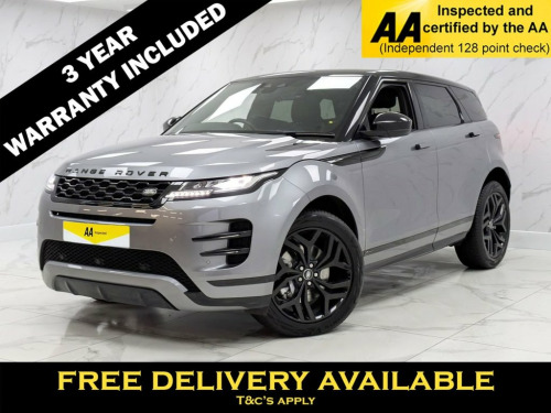 Land Rover Range Rover Evoque  2.0 R-DYNAMIC S MHEV 5d 237 BHP 9SP 4WD AUTOMATIC 