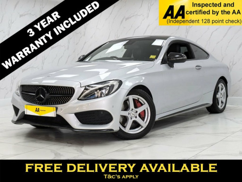 Mercedes-Benz C-Class  2.1 C 250 D AMG LINE PREMIUM PLUS 2d 201 BHP 9SP E