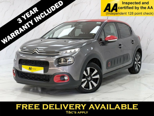 Citroen C3  1.2 PureTech Flair Hatchback 5dr Petrol Manual Eur