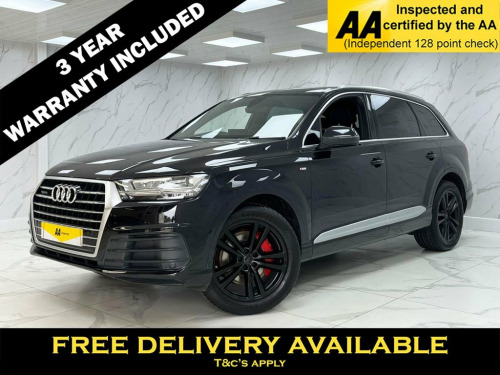 Audi Q7  3.0 TDI QUATTRO S LINE 5d 269 BHP 8SP 7 SEAT 4WD A