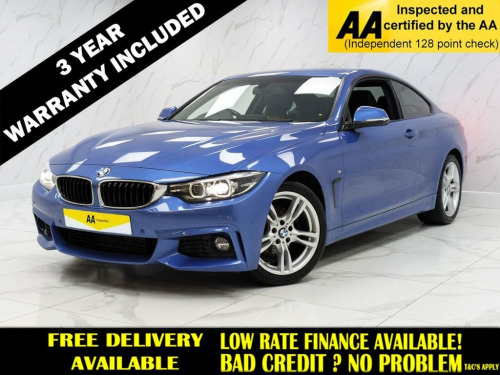 BMW 4 Series  2.0 420d M Sport Coupe 2dr Diesel Auto Euro 6 (s/s