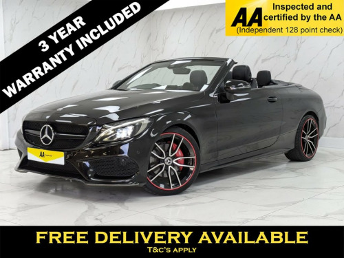 Mercedes-Benz C-Class  2.1 C220d AMG Line Cabriolet 2dr Diesel G-Tronic+ 