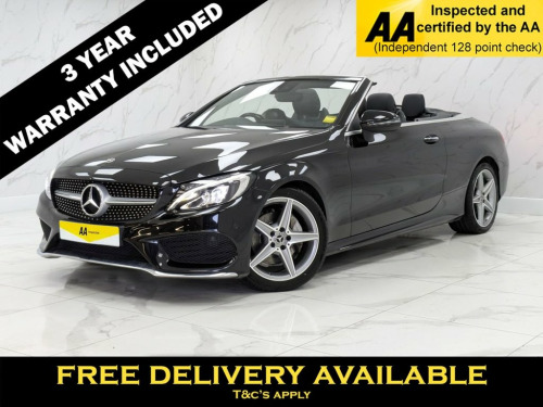 Mercedes-Benz C-Class  2.1 C220d AMG Line Cabriolet 2dr Diesel G-Tronic+ 