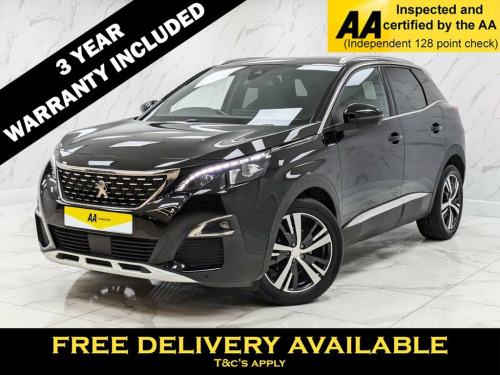 Peugeot 3008 Crossover  1.2 PureTech GT Line SUV 5dr Petrol Manual Euro 6 