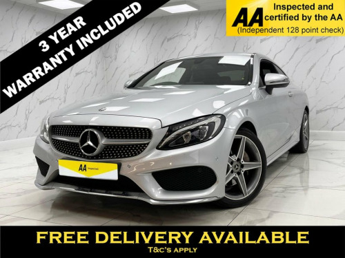 Mercedes-Benz C-Class  2.1 C220d AMG Line Coupe 2dr Diesel G-Tronic+ Euro