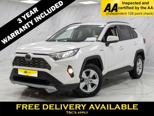 Toyota RAV4  2.5 VVT-h Icon SUV 5dr Petrol Hybrid CVT Euro 6 (s