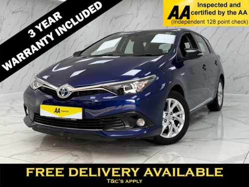 Toyota Auris  1.8 VVT-h Icon Tech Hatchback 5dr Petrol Hybrid CV