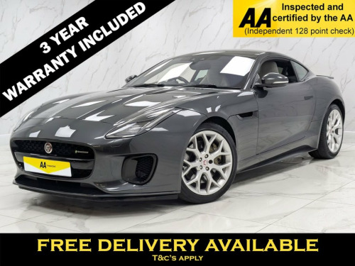 Jaguar F-TYPE  3.0 V6 R-Dynamic Coupe 2dr Petrol Auto Euro 6 (s/s