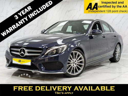 Mercedes-Benz C-Class  1.6 C200d AMG Line (Premium) Saloon 4dr Diesel G-T