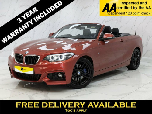 BMW 2 Series  1.5 218i M Sport Convertible 2dr Petrol Manual Eur