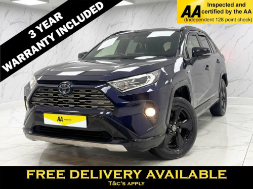 Toyota RAV4  2.5 VVT-h Dynamic SUV 5dr Petrol Hybrid CVT Euro 6