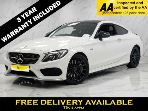 Mercedes-Benz C-Class  3.0 C43 V6 AMG (Premium Plus) Coupe 2dr Petrol G-T