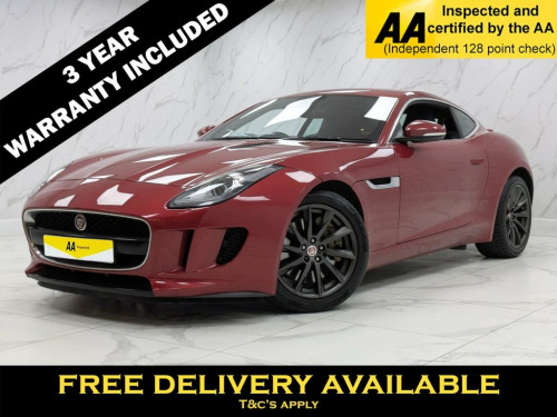 Jaguar F-TYPE  3.0 V6 Coupe 2dr Petrol Auto Euro 6 (s/s) (340 ps)