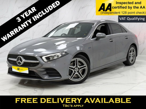 Mercedes-Benz A-Class  1.3 A250e 15.6kWh AMG Line (Executive) Saloon 4dr 