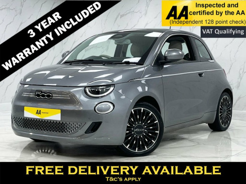 Fiat 500  42kWh La Prima Hatchback 3dr Electric Auto (118 ps