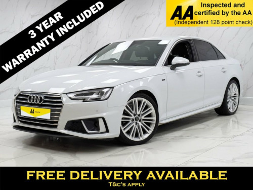 Audi A4  2.0 TFSI 40 S line Saloon 4dr Petrol S Tronic Euro