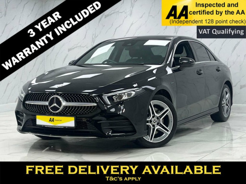 Mercedes-Benz A-Class  1.3 A250e 15.6kWh AMG Line Saloon 4dr Petrol Plug-