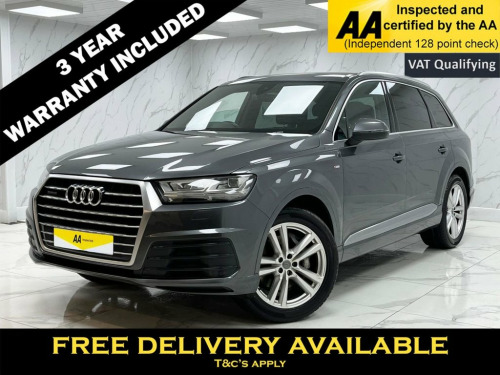 Audi Q7  3.0 TDI V6 S line SUV 5dr Diesel Tiptronic quattro