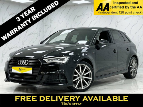 Audi A3  1.0 TFSI 30 Black Edition Sportback 5dr Petrol Man