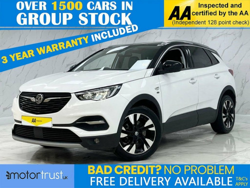 Vauxhall Grandland X  1.2 Turbo Griffin Edition SUV 5dr Petrol Manual Eu 