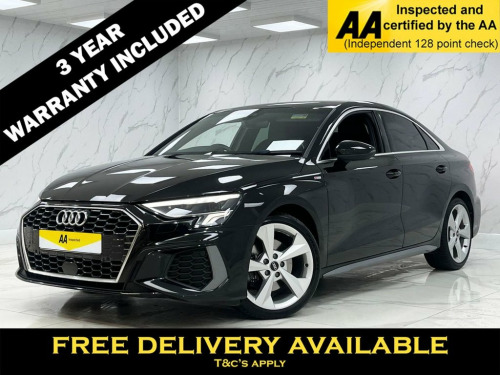 Audi A3  1.0 TFSI 30 S line Saloon 4dr Petrol Manual Euro 6