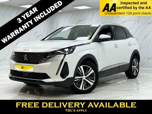 Peugeot 3008 Crossover  1.2 PureTech Allure Premium SUV 5dr Petrol Manual 