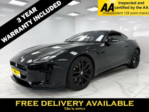 Jaguar F-TYPE  3.0 V6 GPF R-Dynamic Coupe 2dr Petrol Auto Euro 6 