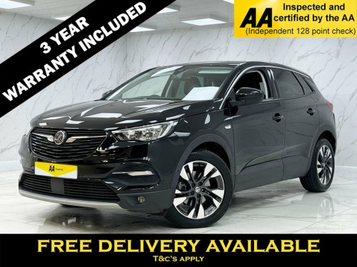 Vauxhall Grandland X  1.2 Turbo SRi Nav SUV 5dr Petrol Manual Euro 6 (s/
