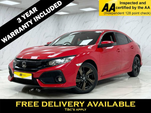 Honda Civic  1.0 VTEC Turbo SR Hatchback 5dr Petrol Manual Euro