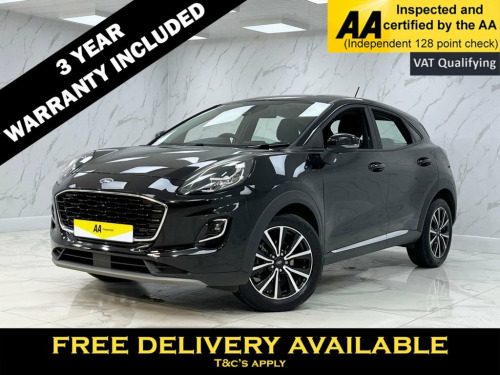 Ford Puma  1.0T EcoBoost MHEV Titanium SUV 5dr Petrol Hybrid 