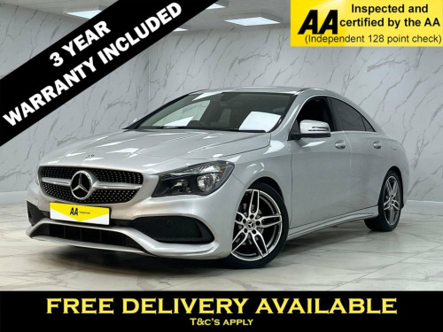Mercedes-Benz CLA  1.6 CLA180 AMG Line Edition Coupe 4dr Petrol 7G-DC