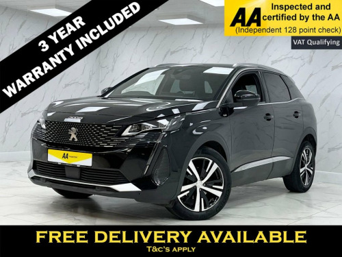 Peugeot 3008 Crossover  1.2 PureTech GT SUV 5dr Petrol Manual Euro 6 (s/s)