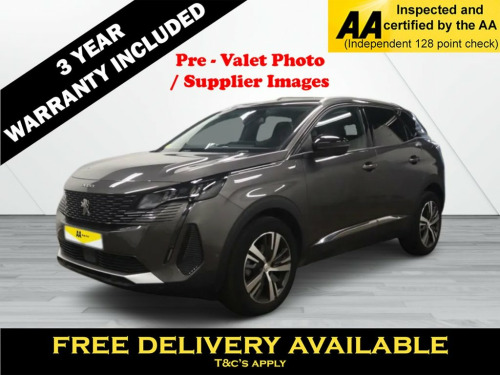 Peugeot 3008 Crossover  1.5 BlueHDi Allure Premium SUV 5dr Diesel Manual E